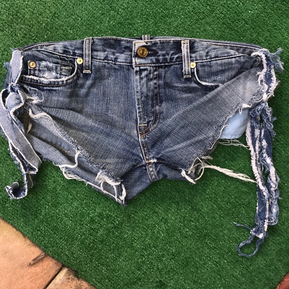 7 For All Mankind Cut Off Shorty Short 29